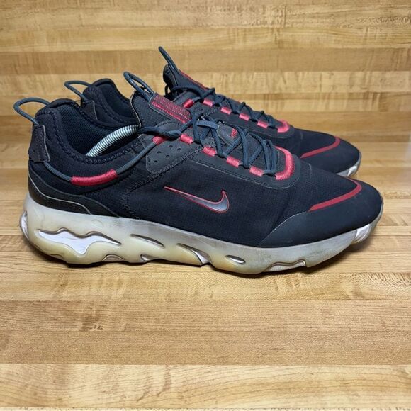 Nike React Live SE Black/Anthracite-Sport Red DD6879 002  Size 14 Shoes sneakers - Picture 1 of 7